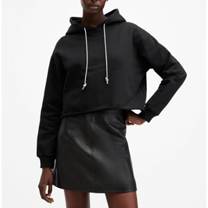 AllSaints Pippa Sparkle Embellished Drawcord Hoodie